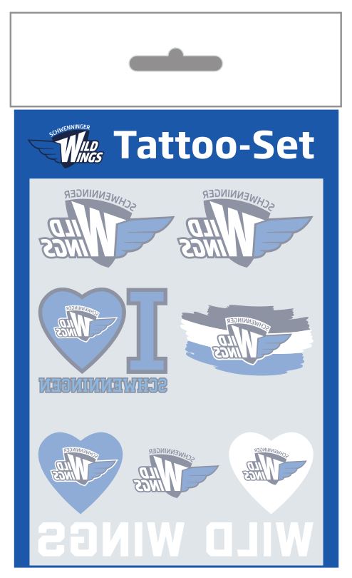 Wild Wings Tattoo Set