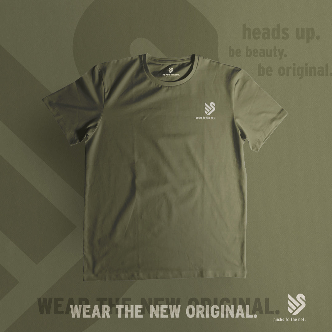 The New Original T-Shirt "pucks to the net"