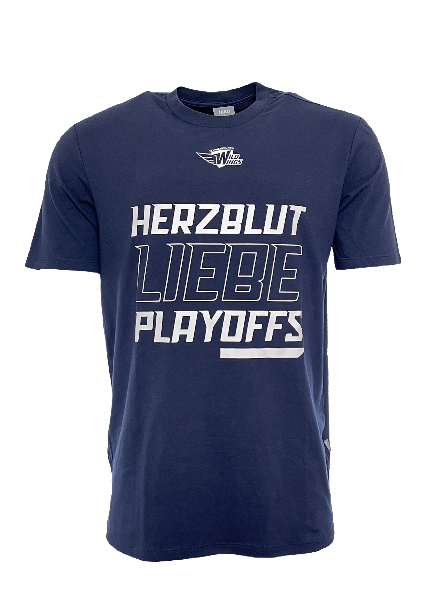 T-Shirt PLAYOFFS 2025 HERZBLUT. LIEBE. PLAYOFFS.