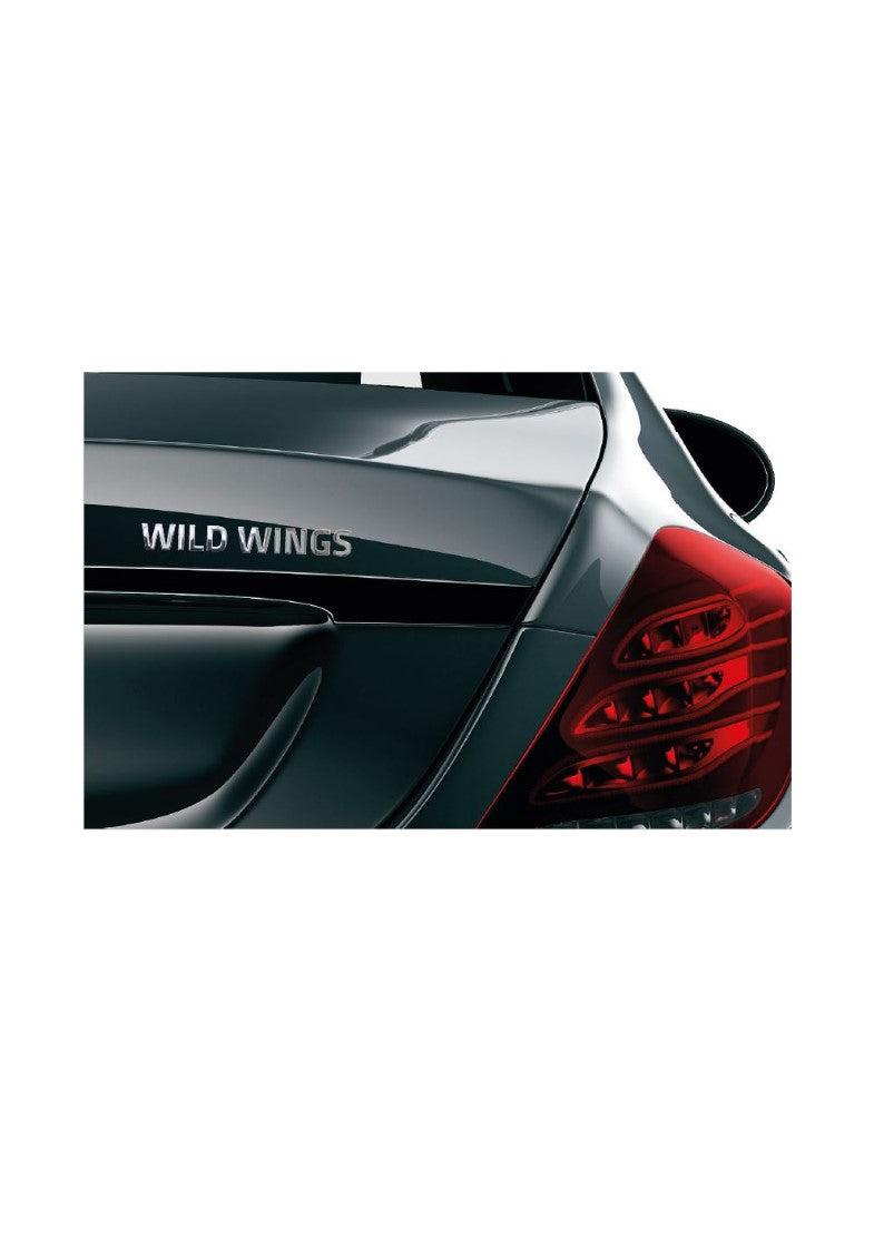 Aufkleber ChromFlex WILD WINGS