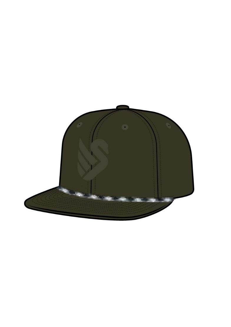 Cap Hockey Laced Olive