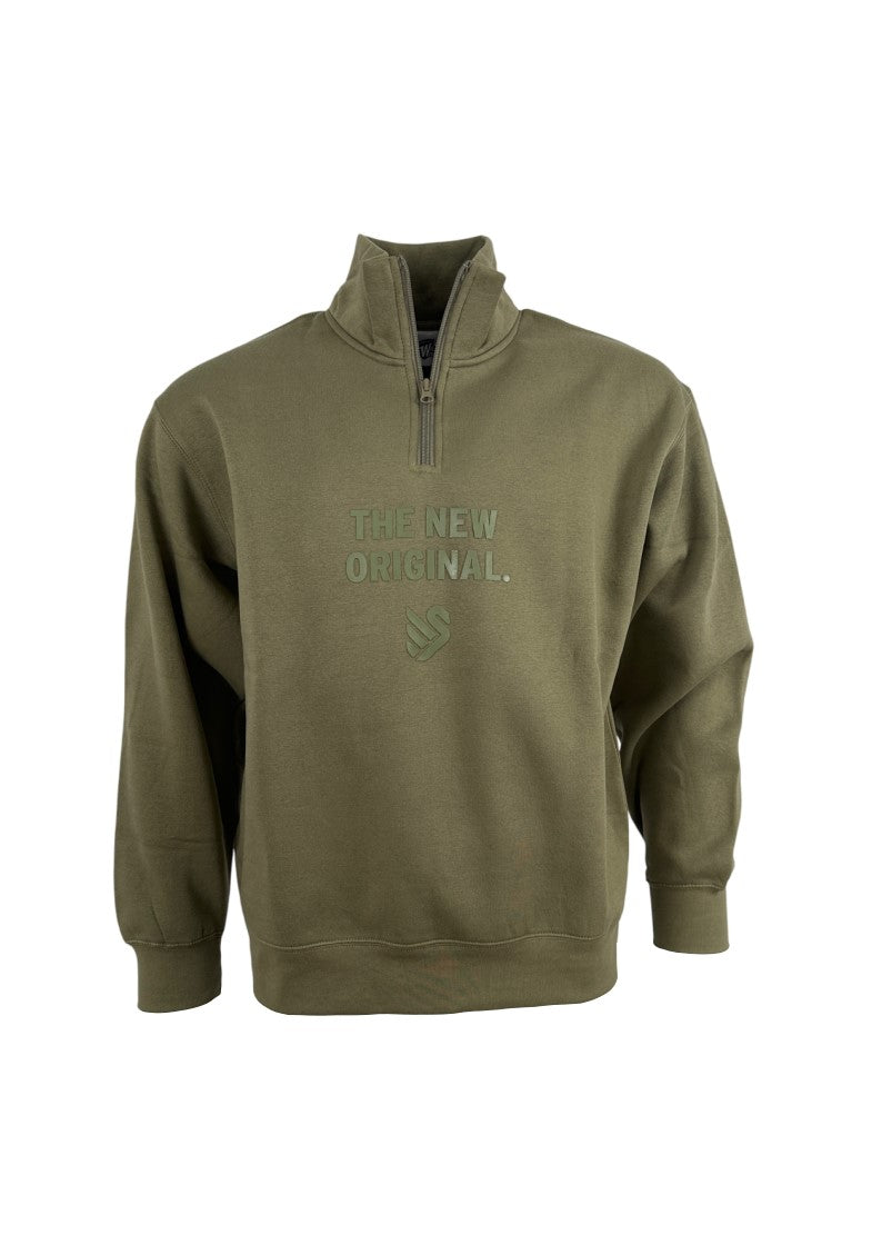 Half Zip The New Original Olive