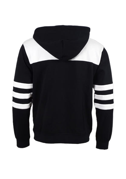Hockey Hoodie Block Wild Wings B&W