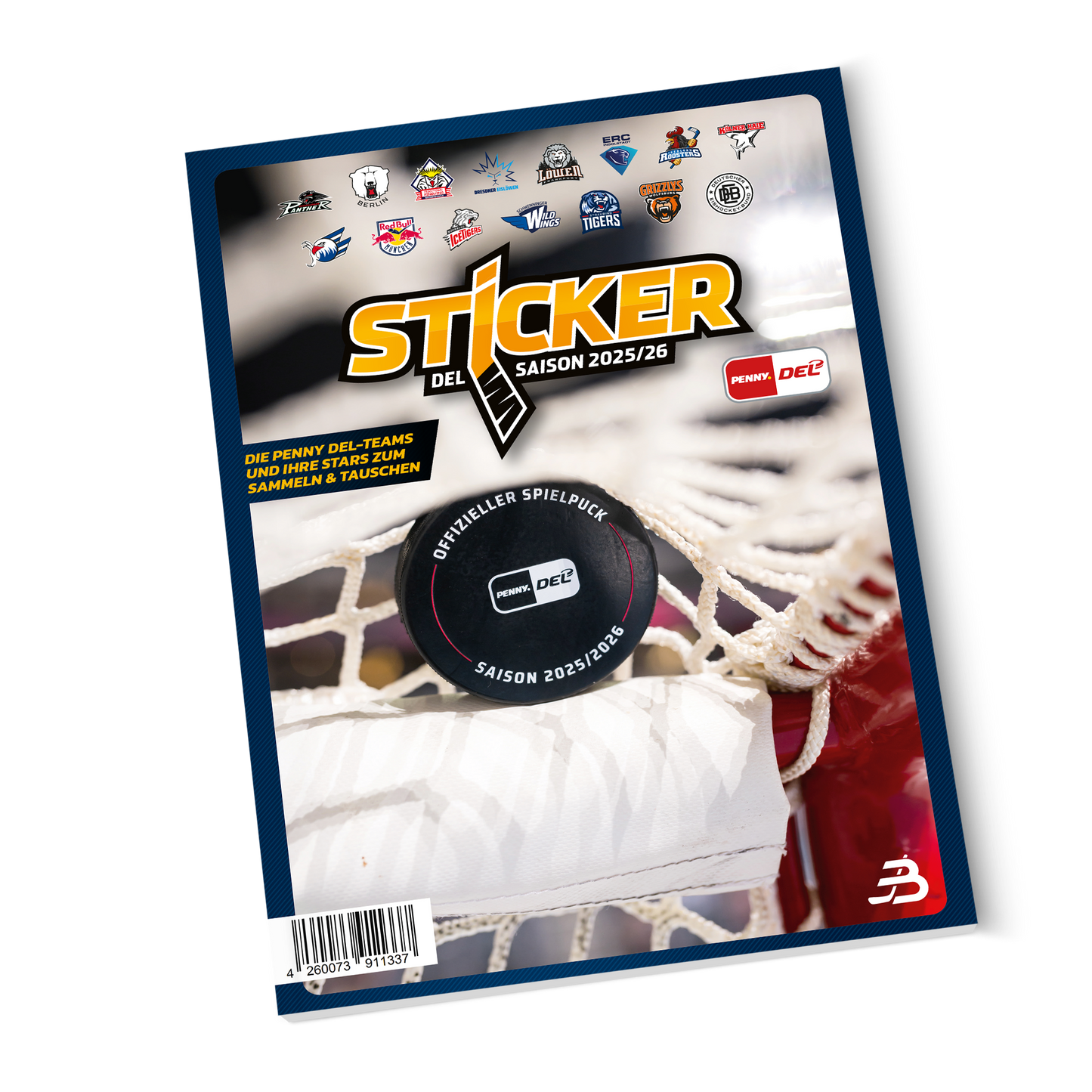 DEL Sticker Sammelalbum 25I26