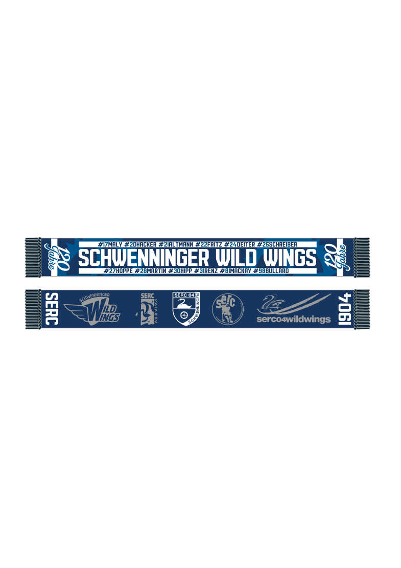 Fanschal 120 Jahre SERC04